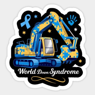 Kids - World - Down - Syndrome - Awareness - Day Sticker